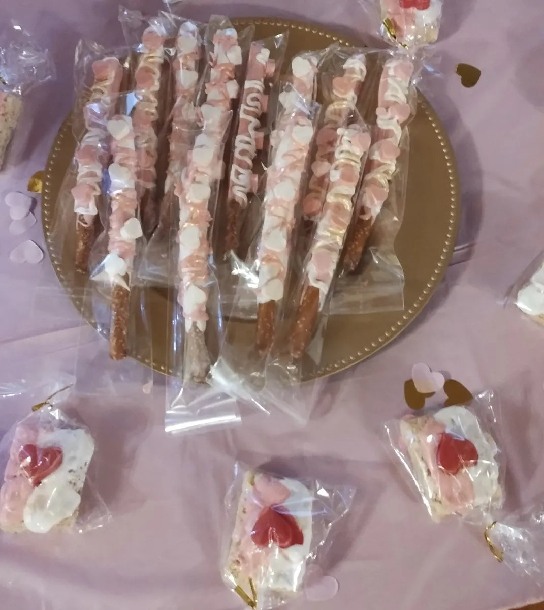 Chocolate covered pretzels